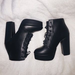 Black booties